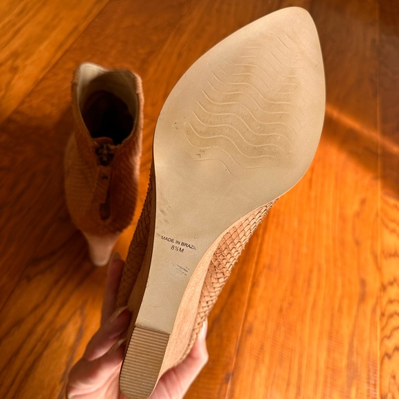 Matisse Liberation Leather Booties Tan Size 8.5 - Picture 7 of 7